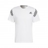 Adidas Maglietta Palestra Tristripe Bianco Bianco Uomo