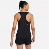 Nike Canotta Running Df Race Nero Reflective Argento Donna