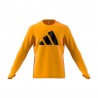 ADIDAS Maglia Running Ml Run It Bos Arancio Nero Donna