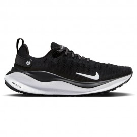 Nike React Infinity Run Flyknit 4 Nero Bianco Nero - Scarpe Running Donna