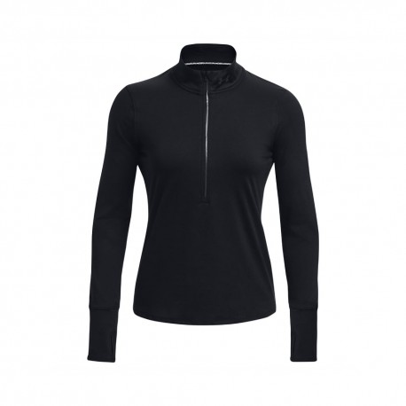 Under Armour Giacca Running Qualifier Run 1 2 Zip Nero Reflective Donna