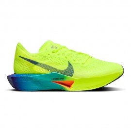 Nike Vaporfly 3 Giallo Fluo Blu Nero - Scarpe Running Donna