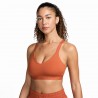Nike Reggiseno Sportivo Indy Supporto Medio Moro Donna