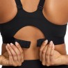 Nike Reggiseno Sportivo Supporto Elevato Alate Nero Donna
