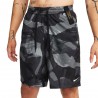 Nike Shorts Sportivi Camouflage Grigio Uomo