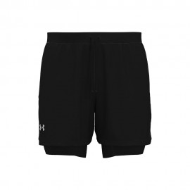 Under Armour Pantaloncini Running Launch 5" 2In1 Nero Uomo