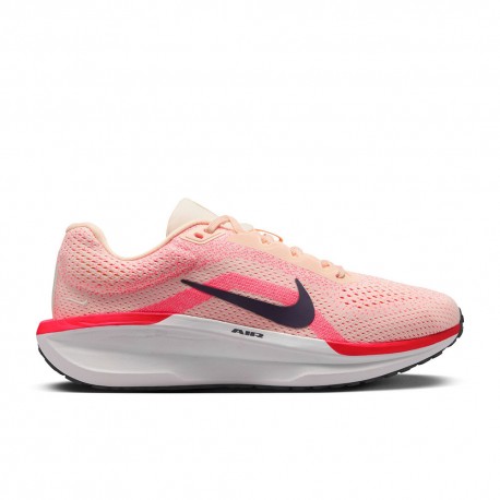 Nike Winflo 11 Crimson Nero - Scarpe Running Donna