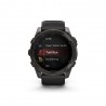 Garmin Fenix 8 Amoled 51Mm Saph Carbon Gray Dlc Ti Nero
