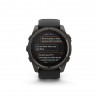 Garmin Fenix 8 Solar 51Mm Saph Carbon Gray Dlc Ti Nero