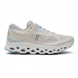 On Cloudstratus 3 Bianco Grigio - Scarpe Running Donna