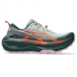 Asics Trabuco Max 4 Cold Moss Nova Arancio - Scarpe Trail Running Donna