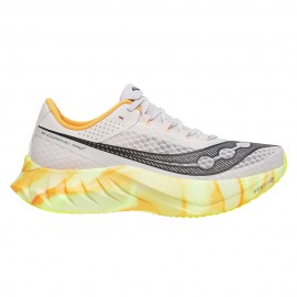 Saucony Endorphin Pro 4 Bianco Giallo - Scarpe Running Uomo