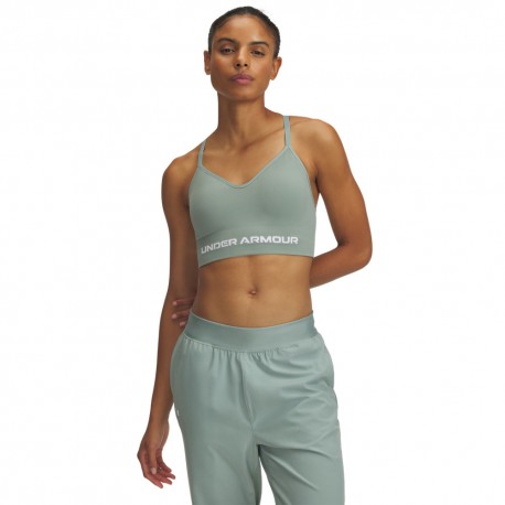 Under Armour Reggiseno Sportivo Vanish Seamless Salvia Donna