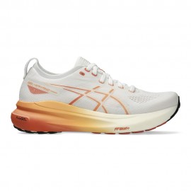 Asics Gel-Kayano 31 Bianco Arancio - Scarpe running Donna