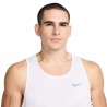 Nike Canotta Dri-Fit Stride Bianco Reflective Argento Uomo