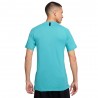 Nike Flex Rep Maglietta Palestra Logo Train Flex Rep Azzurro Uomo