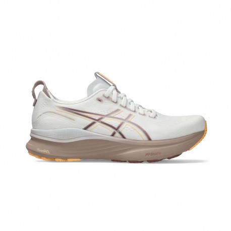 Asics Gel-Kayano 32 Bianco Arancio Glow - Scarpe Running Donna