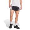 ADIDAS Pantaloncini Running Adizero Gel Nero Uomo