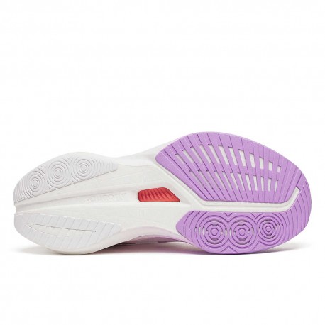 Saucony Endorphine Speed 5 Bianco Crocus - Scarpe Running Donna