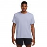 Nike T-Shirt Running Miler Ghost Argento Uomo
