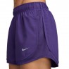 Nike Pantaloncini Running Tempo Purple Argento Donna