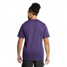 ADIDAS Maglietta Palestra Viola Uomo