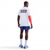 Nike T-Shirt Running City Marathon Dri-Fit Bianco Bright Crimson Uomo