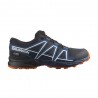 Salomon Speedcross Waterproof Navy Blu Dark Rosso - Scarpe Trail Running Bambino