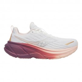 Saucony Hurricane 25 Bianco Viola - Scarpe Running Donna