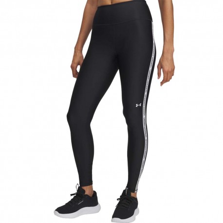 Under Armour Leggings Sportivi Tech Wm Tape Nero Donna