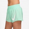 Nike Pantaloncini Running One Swoosh Mint Foam Bianco Donna