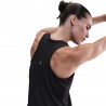 Nike Canotta Running Tempo Swoosh Run Nero Bianco Donna