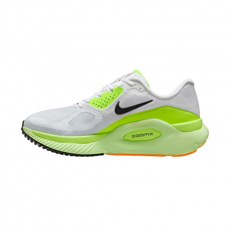 Nike Structure Plus Bianco Nero-Volt - Scarpe Running Uomo