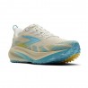 Brooks Ghost Trail Grigio Giallo Azzurro - Scarpe Trail Running Donna
