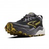 Brooks Ghost Trail Grigio Giallo Azzurro - Scarpe Trail Running Donna