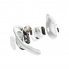 Shokz Openfit Air Cuffie A Conduzione Ossea Bianco