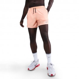 Nike Stride Pantaloncini Running Dri-Fit 5" Arancio Chalk Nero Uomo