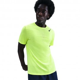 Nike Aeroswift Maglia Running  Df Aerovolt Giallo Nero Uomo
