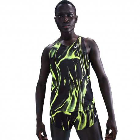Nike Aeroswift Canotta Areohakone Ekiden Volt Nero Uomo