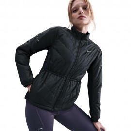 Nike Swift Giacca Running Filled Nero Reflective Argento Donna
