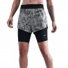 Nike Swift Pantaloncini Running 2In1 Reflect Thunder Grigio Dark Smoke Donna