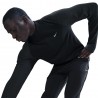Nike Nike Maglia Running Reflect Nero Reflect Argento Uomo