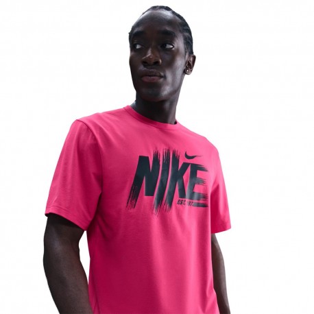 Nike Hyverse Maglietta Palestra Rosso Uomo