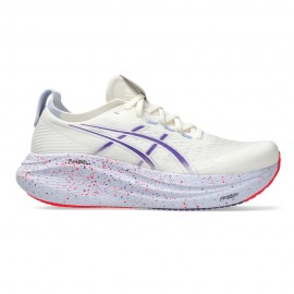 Asics Gel-Nimbus 27 Cream Edo Viola - Scarpe Running Uomo