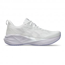 Asics Novablast 5 Bianco Lilac Hint - Scarpe Running Donna
