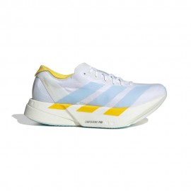 ADIDAS Adizero Adios Pro 4 Boston Bianco Blu Giallo - Scarpe Running Donna