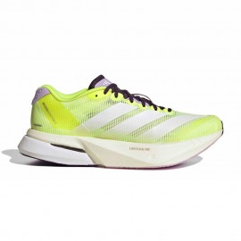 ADIDAS Adizero Boston 13 Solar Giallo Footwear Bianco - Scarpe Running Donna