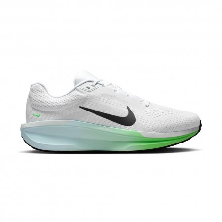 Nike Winflo 11 Bianco Verde - Scarpe Running Uomo