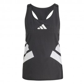 ADIDAS Canotta Running Adizero Road To Records Nero Donna