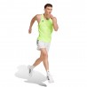 ADIDAS Canotta Running Adizero Essential Lime Uomo